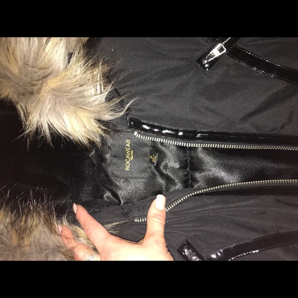 Rocawear Medium Fur Hooded Winter Coat - Picture 2 of 2